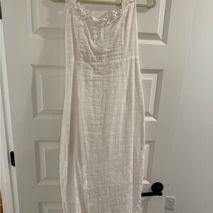 Petal & Pup White Fitted Dress